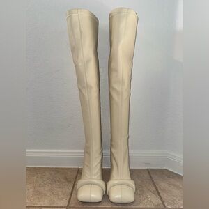HANIFA - Bone Zoe Boot (Size 39)